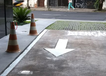 Demarcação Horizontal
